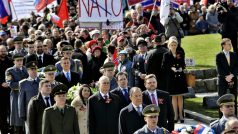 Ruský ministr zahraničí Sergej Lavrov se na bratislavském Slavíně zúčastnil vzpomínkového aktu u příležitosti 70. výročí osvobození Bratislavy Rudou armádou