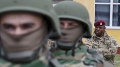 Američtí vojáci na společném cvičení Fearless Guardian s ukrajinskými kolegy na Ukrajině