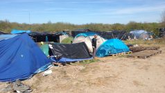 Tábor běženců Jules Ferry leží na konci města Calais