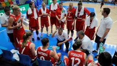 České basketbalistky už jsou v dějišti mistrovství Evropy, rumunském Temešváru