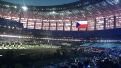 Olympijský stadion v Baku patří právě teď české výpravě