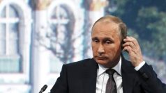 Putin na ekonomickém fórů v Petrohradu