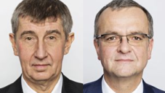 Andrej Babiš a Miroslav Kalousek