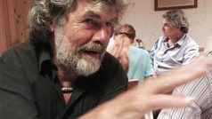 Horolezec Reinhold Messner