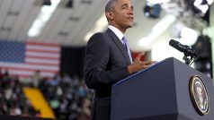 Americký prezident Barack Obama při projevu v Nairobi v Keni