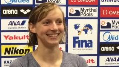 Olympijské zlato vyhrála v Londýně Katie Ledecká v 15 letech