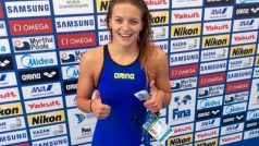 Anna Kolářová pokořila v Kazani už druhý český plavecký rekord