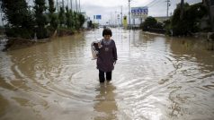 Záplavy postihly zejména město Džósó ležící asi 50 kilometrů od Tokia