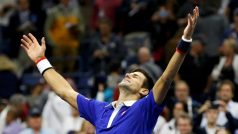 Srbský tenista Novak Djokovič vyhrál podruhé v kariéře US Open