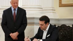 Staronový řecký premiér Alexis Tsipras složil přísahu