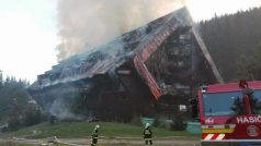 V hotelu Junior na Slovensku hořelo