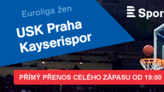 Euroliga žen: USK Praha - Kayserispor