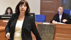 Bývalá ředitelka jihomoravského a zlínského inspektorátu České obchodní inspekce (ČOI) Tatiana Neuhybelová, která je obžalována ze zneužití pravomoci veřejného činitele