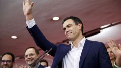 Lídr socialistické strany Pedro Sánchez