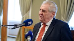 Prezident České republiky Miloš Zeman v Interview Plus