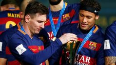 Lionel Messi a Neymar naposledy společně vyhráli MS klubů, jeden z nich teď může do sbírky přidat Zlatý mí