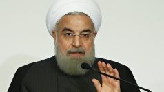 Íránský prezident Hasan Ruhání