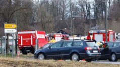 Několik mrtvých a těžce zraněných si vyžádala srážka dvou vlaků u bavorského městečka Bad Aibling