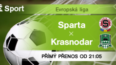 Evropská liga: Sparta Praha - Krasnodar