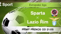 Evropská liga: Sparta - Lazio Řím
