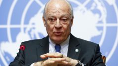 Jedinou alternativou k diplomatickému řešení syrské krize je podle zmocněnec OSN Staffana de Mistury další válka