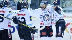 Hokejisté Liberce rozhodli o vítězství v prvním zápase play-off až ve třetí třetině