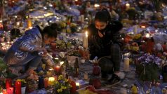 Brusel. Pieta za oběti teroristických útoků