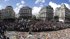 Bruselem prošel &#039;pochod proti terorismu a nenávisti&#039;. Účastnilo se ho 7 až 10 tisíc lidí