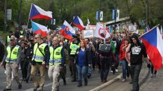 Demonstrace Bloku proti islámu. Z dnešního pohledu již historie