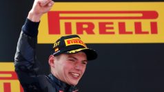 Velkou cenu Španělska vyhrál 18letý Nizozemec Max Verstappen