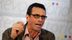 Venezuelský opoziční lídr Henrique Capriles