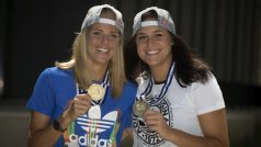 Markéta Sluková a Barbora Hermannová získaly na mistrovství Evropy stříbrné medaile