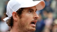 Britský tenista Andy Murray ve finále letošního French Open