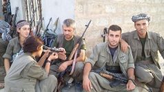 Bojovníci Strany kurdských pracujících (PKK)