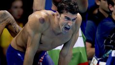 Michael Phelps, devatenáctinásobný olympijský vítěz