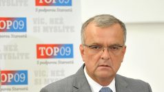 Tisková konference TOP09, Miroslav Kalousek