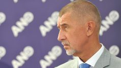 tisková konference ANO, Andrej Babiš