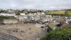 Městečko Port Isaac v hrabství Cornwall