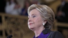 Hillary Clintonová poprvé od volební porážky promluvila před svými příznivci