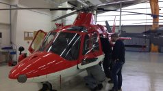Nový vrtulník olomouckých leteckých záchranářů