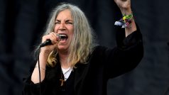 Zpěvačka a básnířka Patti Smith