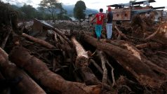 Při sesuvech půdy v Kolumbii zahynulo více než 200 lidí