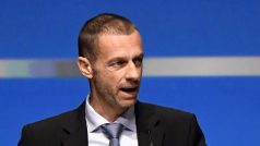 Prezident Evropské fotbalové unie UEFA Aleksander Čeferin