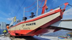 Přívoz v Horní Plané na Českokrumlovsku začal v pondělí dopoledne po zimní pauze znovu jezdit