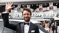 Václav Neužil na premiéře filmu Bod obnovy