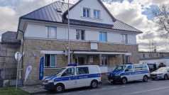 Policejní stanice v Hrádku nad Nisou, kde společně slouží čeští a němečtí policisté