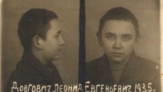 Leonid Dohovič ve věku 14 let, kdy byl zatčen
