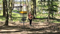 Discgolfové hřiště v Jindřichově Hradci