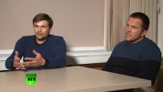 V televizi Russia Today vystoupili dva muži, kteří prohlásili, že jsou Alexandr Petrov a Ruslan Boširov