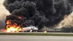 Nehoda dopravního letounu Suchoj Superjet 100 v Moskvě